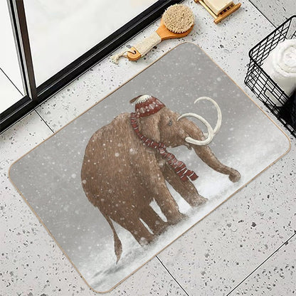 The Ice Age Sucked  Easy Maintenance Bath Mat
