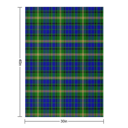 Clan Maitland Tartan Quick-dry Throw Blanket