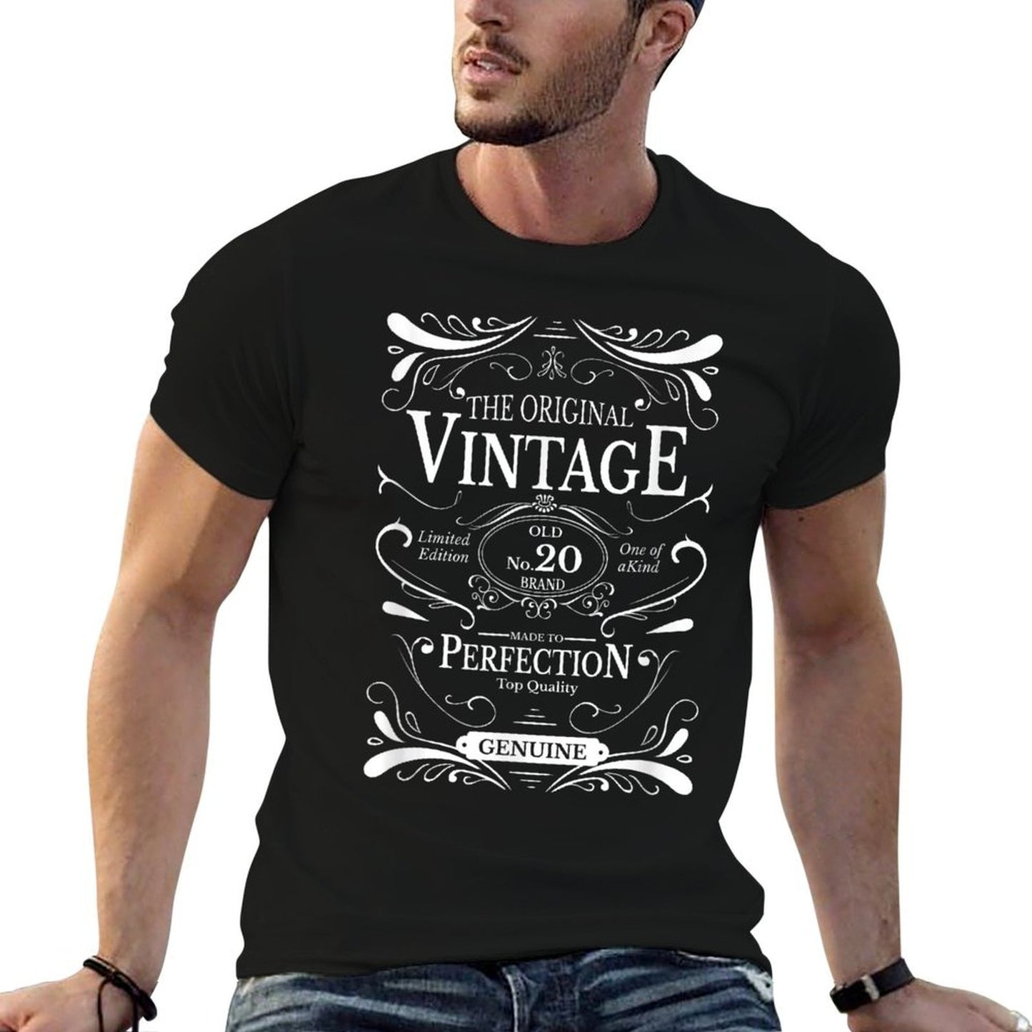 20th Birthday Gift Son Daughter 20 Year Old Boys Girls  Tagless Design T-Shirt