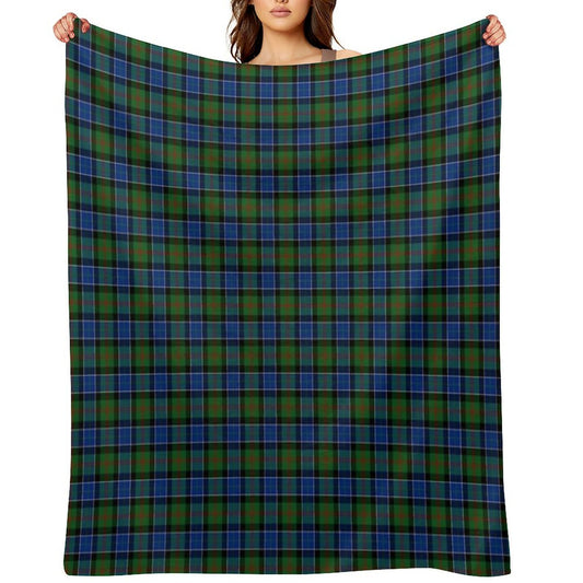 Clan Paterson Tartan Multi-functional Throw Blanket
