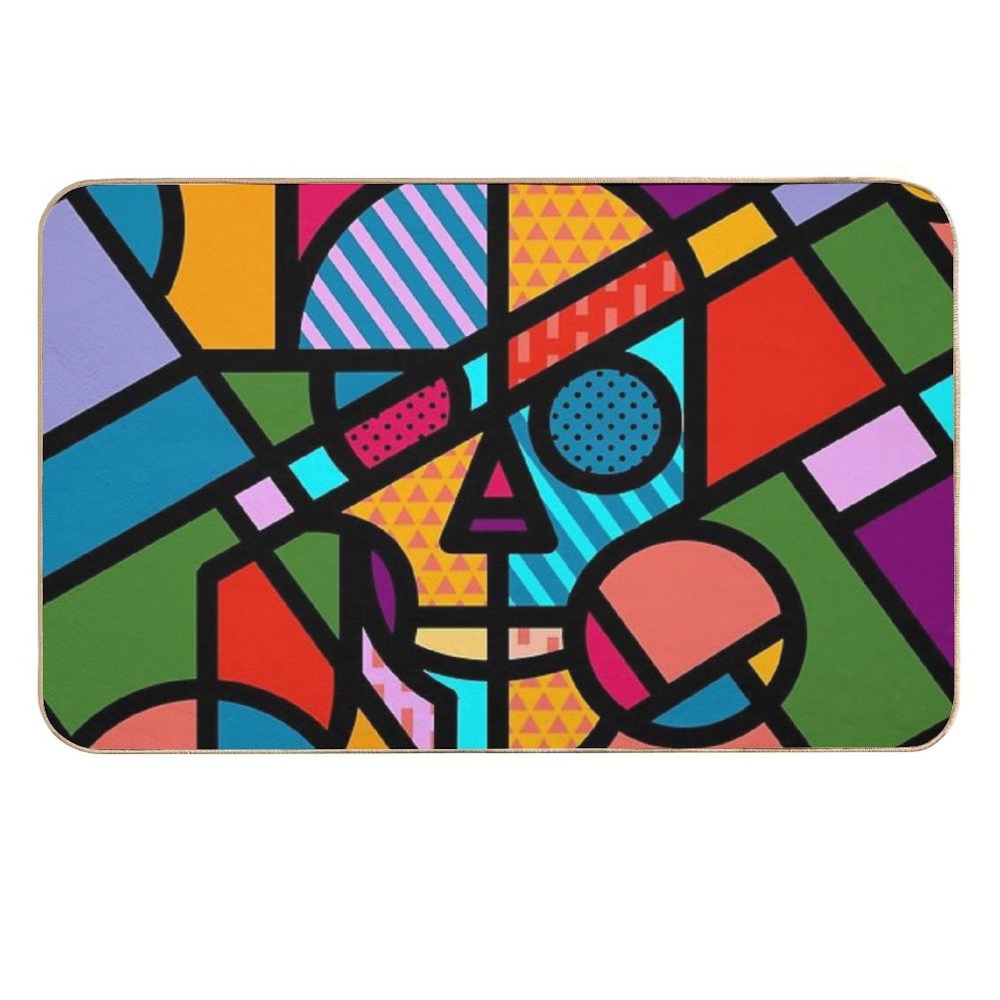 Vit Skull  Stain-Proof Bath Mat