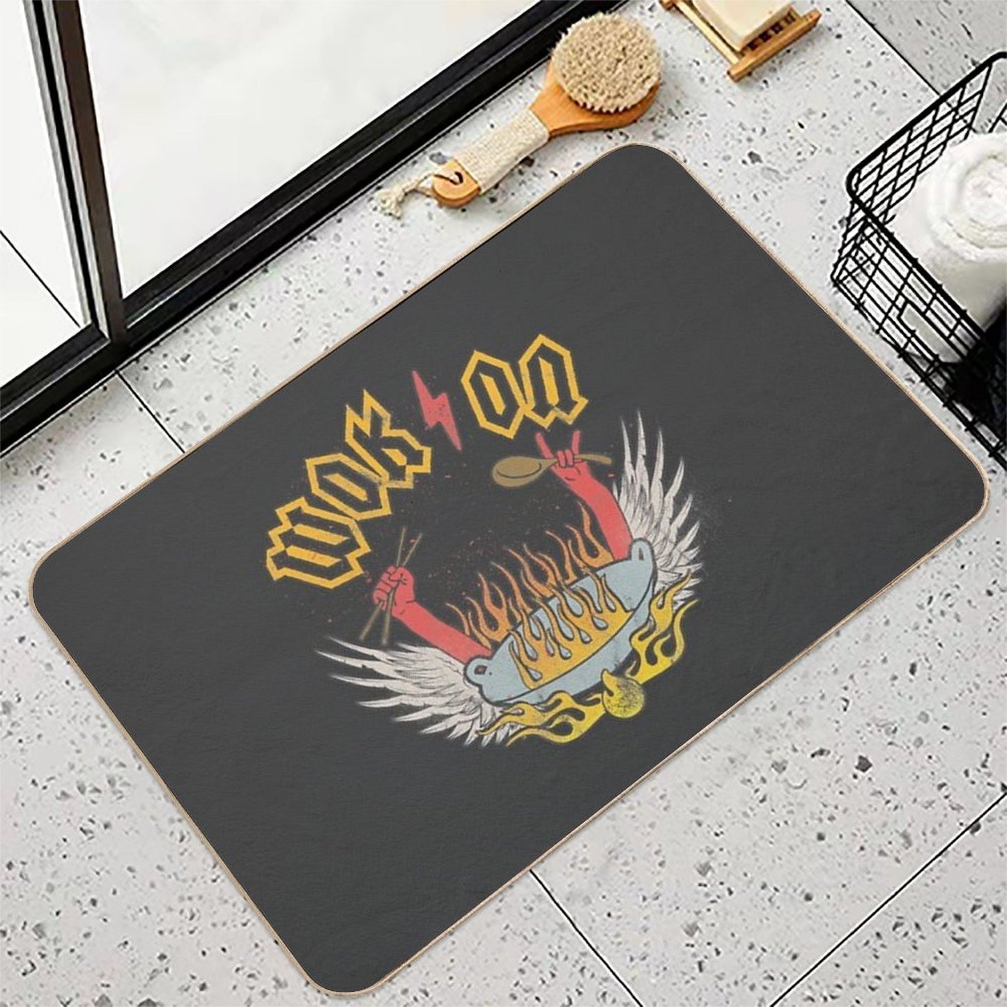 WOK ON  Anti-Trip Bath Mat