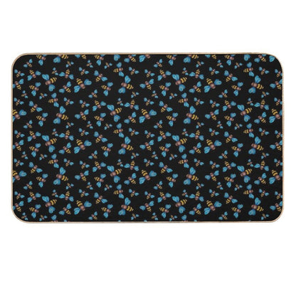 Bees 2  Easy Maintenance Bath Mat