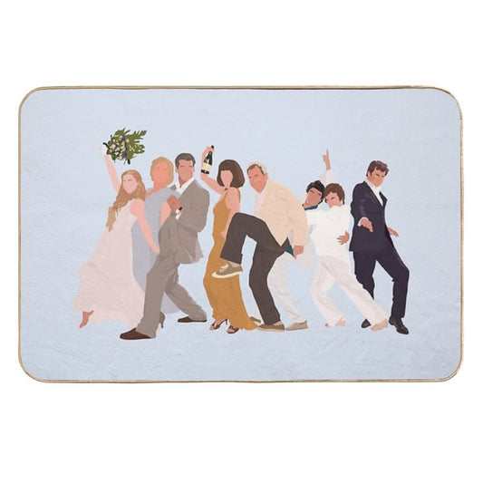 Mamma Mia  Rapid-Drying Bath Mat