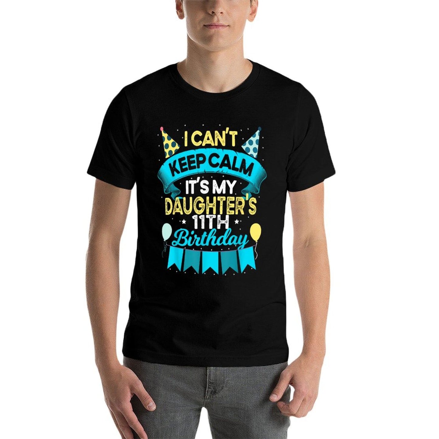 11 Years Old Daughter Gift It's My Daughter 11th Birthday  High-quality Stitching T-Shirt