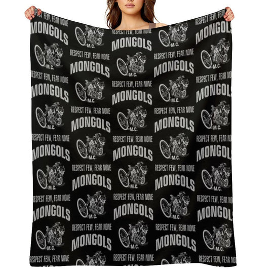 The Mongols Respect Few Easy Care Throw Blanket