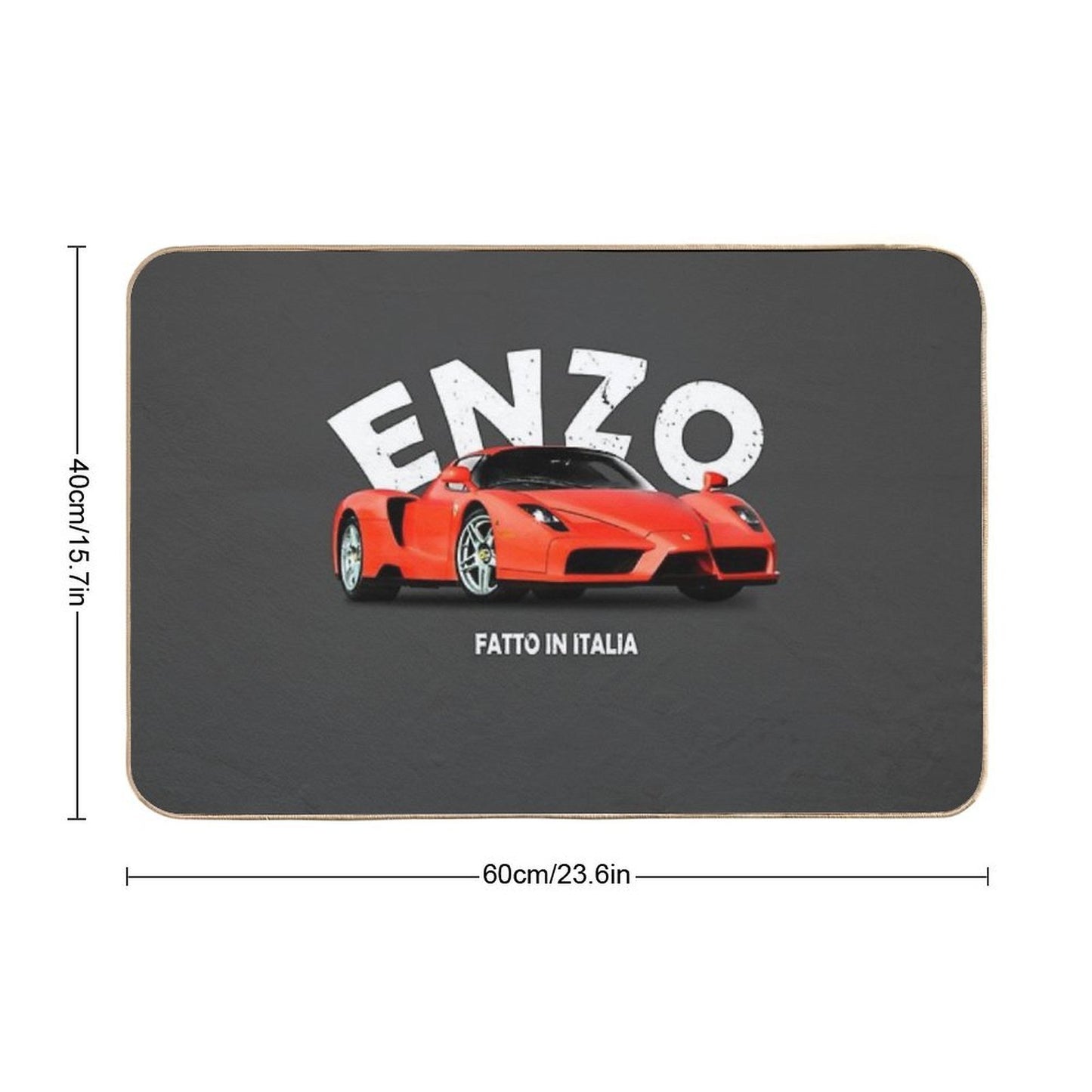 Enzo  Long-Lasting Bath Mat