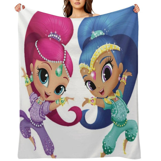 Shimmer And Shine Pillow Lightweight Throw Blanket