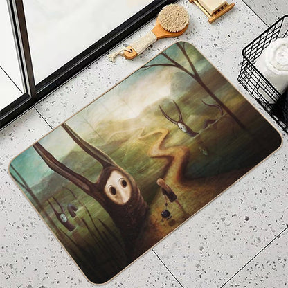 May We Pass by  Fade-Resistant Bath Mat