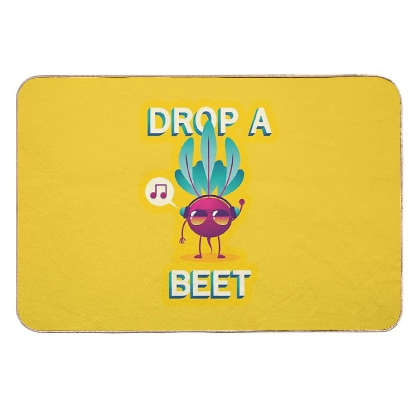 Drop A Beet  Pet-Safe Bath Mat