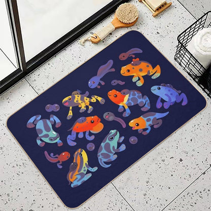 Poison Dart Frogs - Dark  High-Traffic Bath Mat