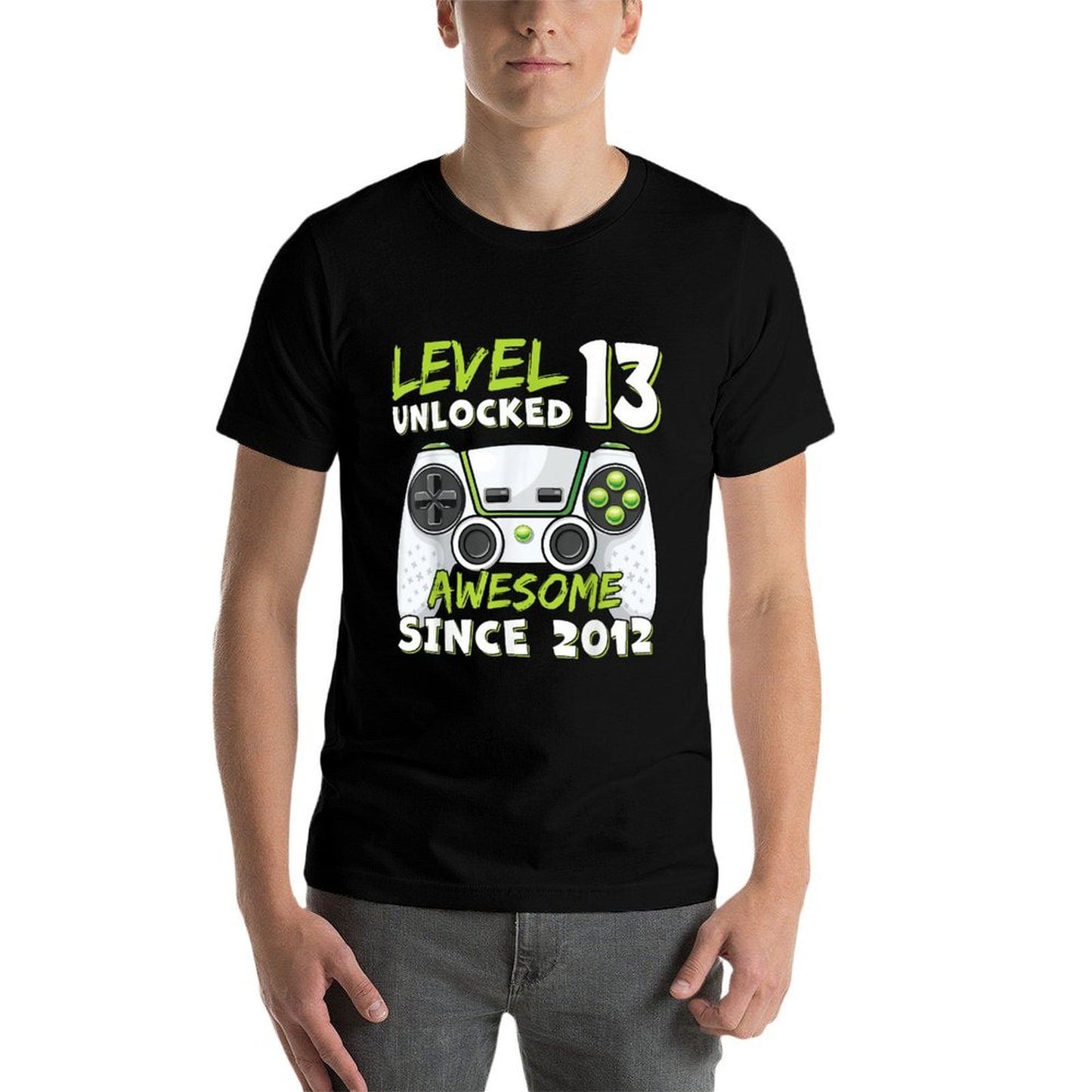 13 Year Old BDay Decorations Son Boy 13yr 2012 13th Birthday  Wrinkle-resistant T-Shirt
