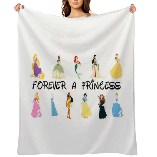 Forever A Princess Multi-functional Throw Blanket