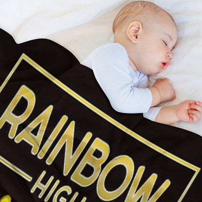 Rainbow High Gift For Fans Rainbow High Dolls Rainbow High Characters Compact Throw Blanket