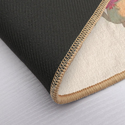 Taiyaki And Carrots  Eco-Friendly Bath Mat