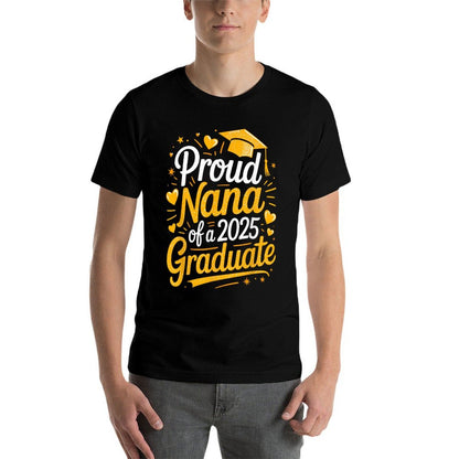 Proud Nana Of A 2025 Graduate  Slim-fit Cut T-Shirt