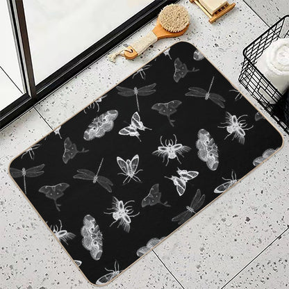Entomologist Nightmares  Rapid-Drying Bath Mat