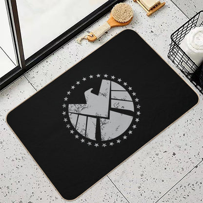 Shield Agent Training - Vintage Effect  Long-Lasting Bath Mat