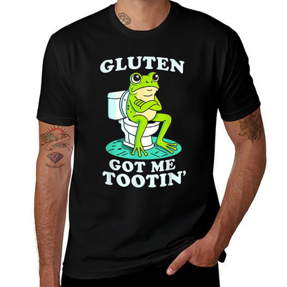 Gluten Free Gluten Got Me Tootin Gluten Intolerant  Quick-drying T-Shirt