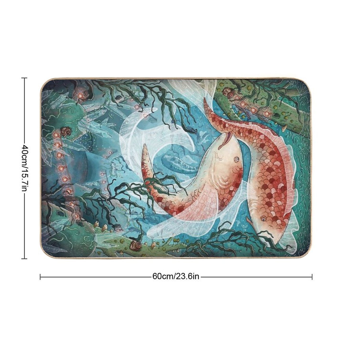 River Ramblers  Odorless Bath Mat