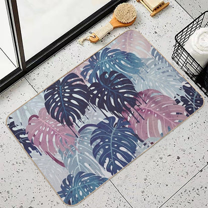 Monstera Melt  Odorless Bath Mat
