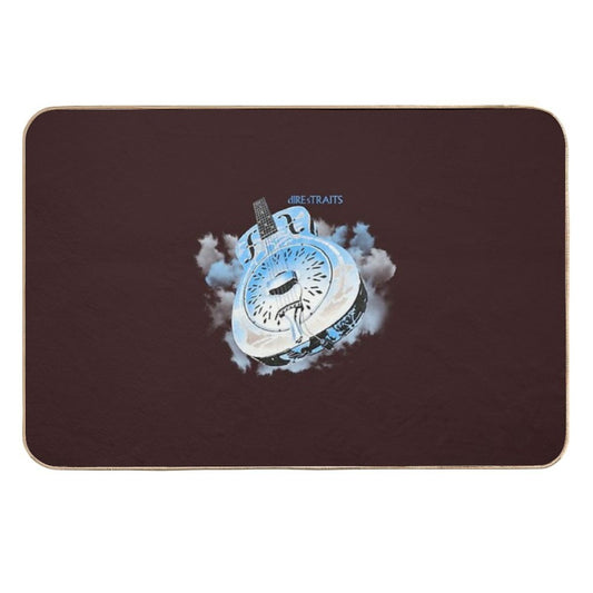 Vintage Dire Straits Brothers In Arms 1985 Tour  Absorbent Bath Mat