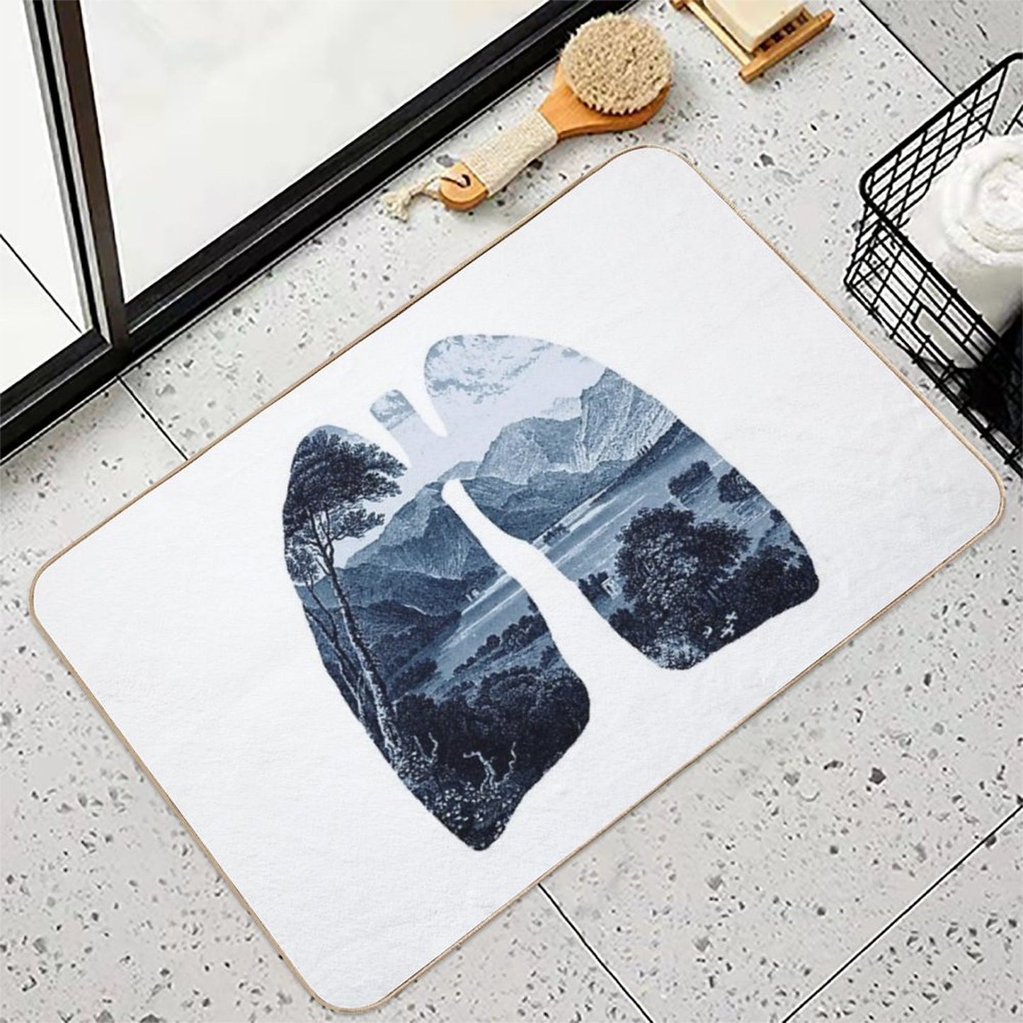 Fresh  Eco-Friendly Bath Mat