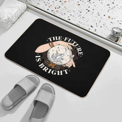 The Future Is Bright  Slip-Resistant Bath Mat