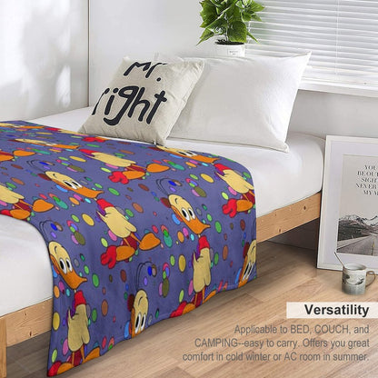 Alfred J. Quack Velvety-soft Throw Blanket