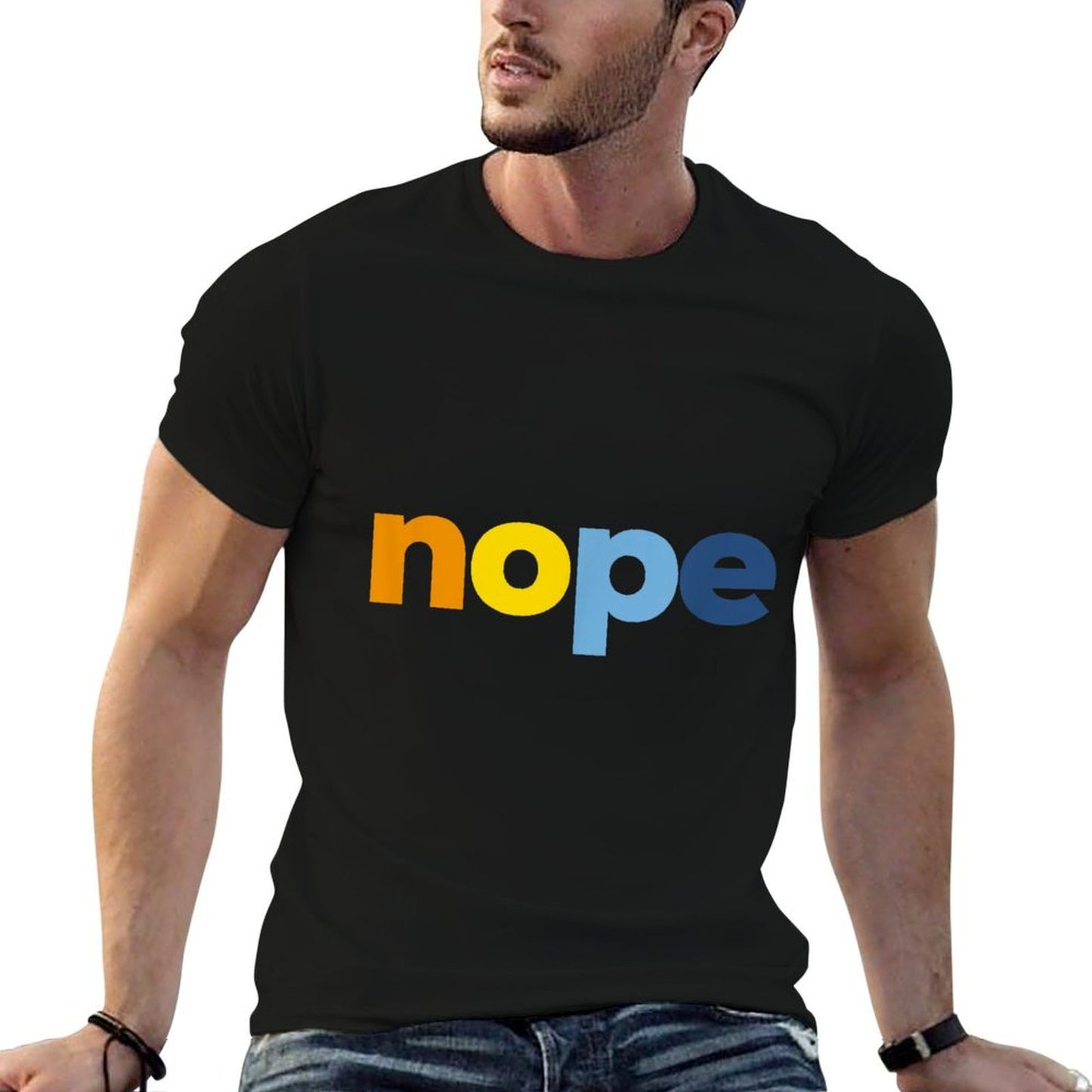 Nope Aroace Pride LGBTQ - LGBT Aro Ace Aromantic Asexual  Wrinkle-resistant T-Shirt