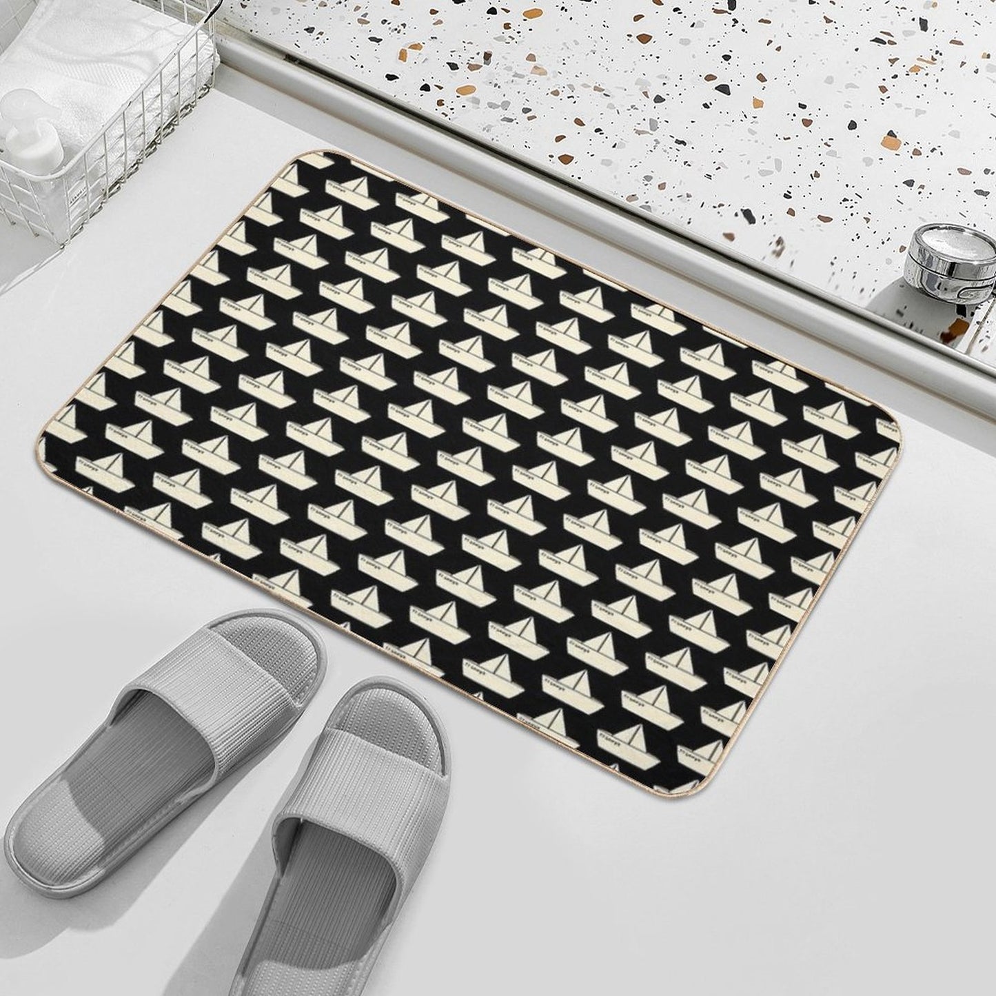 Georgie’s Boat  Fade-Resistant Bath Mat