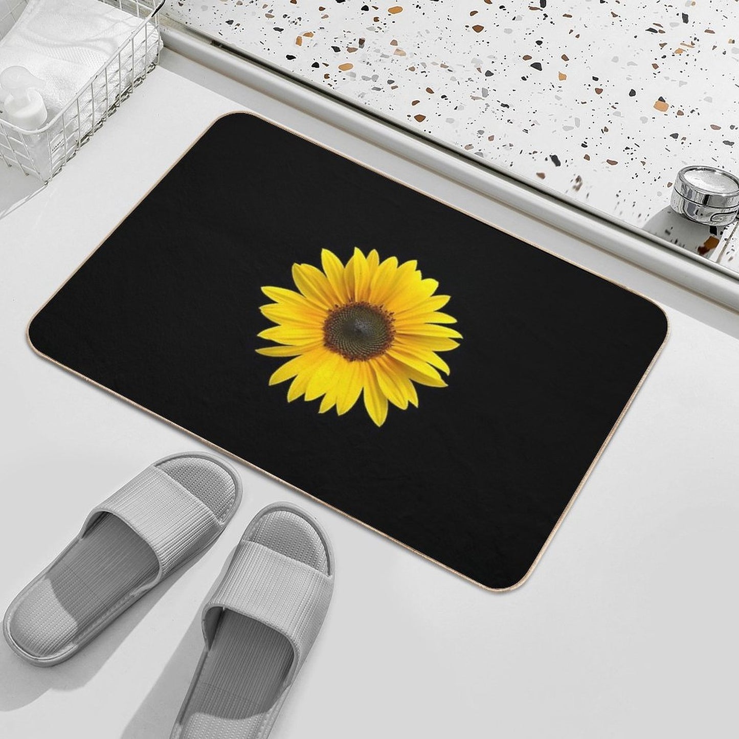 Sunflower  Eco-Friendly Bath Mat
