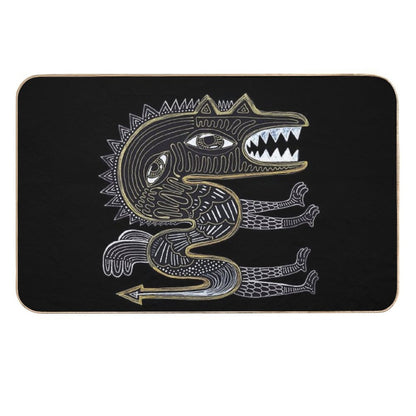 Decorative Surreal Dragon  Versatile Bath Mat