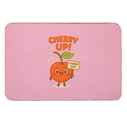 Cherry Up  Absorbent Bath Mat