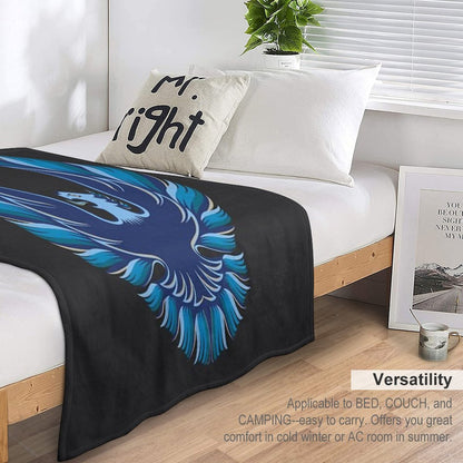 The Firebird Travel-friendly Throw Blanket