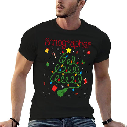 Christmas Sonography Tech Funny Sonographer Ugly Sweater  Classic T-Shirt