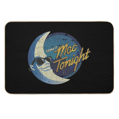 Mac Tonight Moon Man 1986  Non-Slip Bath Mat
