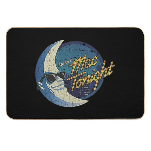 Mac Tonight Moon Man 1986  Non-Slip Bath Mat