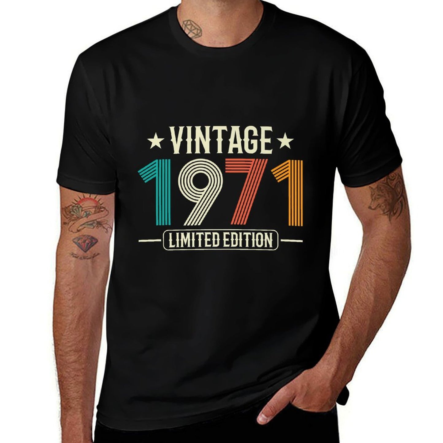 1971 Limited Edition Classic Tshirts For 50Th Birthday Premium  Versatile T-Shirt