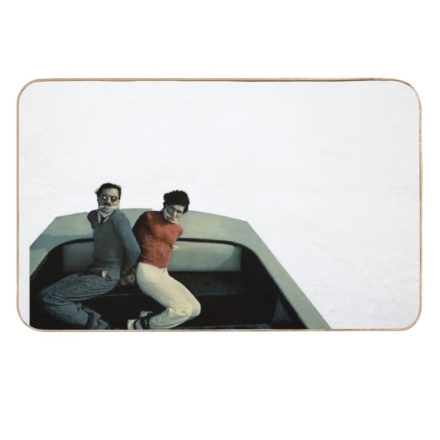 Sparks Mael Propaganda 2  Easy To Clean Bath Mat