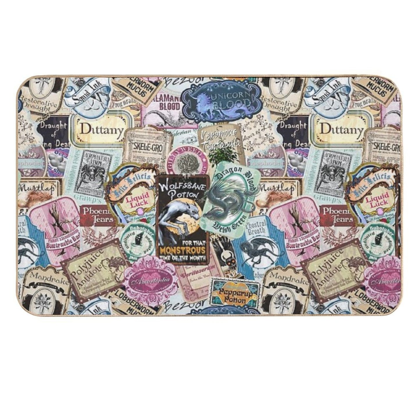 Magical Apothecary  Absorbent Bath Mat