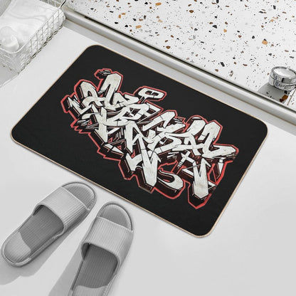 EBZKE BY ESONE URBAN GRAFFITI STREET STYLE  Versatile Bath Mat