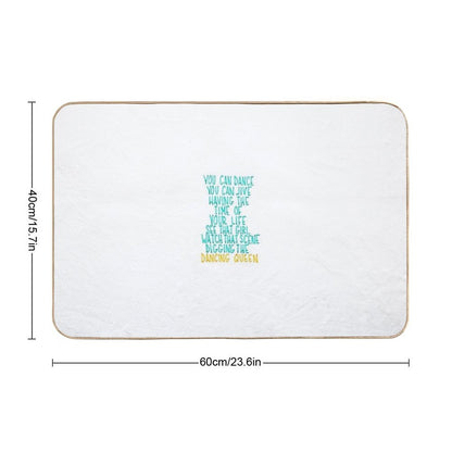 You Can Dance, You Can Jive  Eco-Friendly Bath Mat