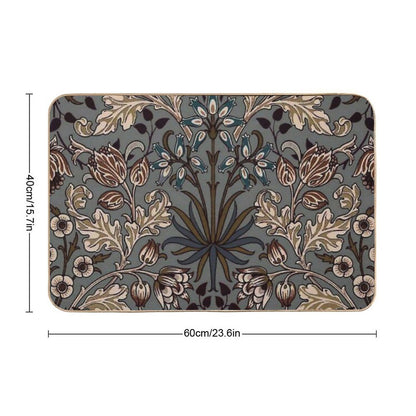 William Morris Fabric Design  Pet-Safe Bath Mat