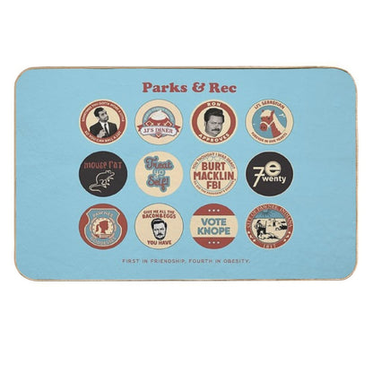 Parks And Rec  Toxin-Free Bath Mat