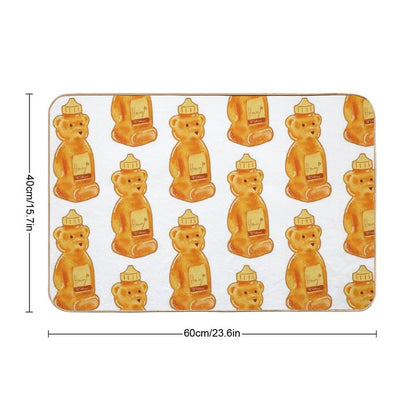 Honey Bear  Odorless Bath Mat