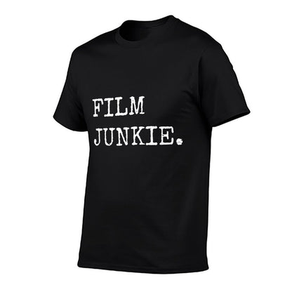 Filming By Design Company Adult Unisex Black Modern Letter Print Casual Film Director Movie Maker Gifts Film Junkie Filmmaking  Lightweight T-Shirt