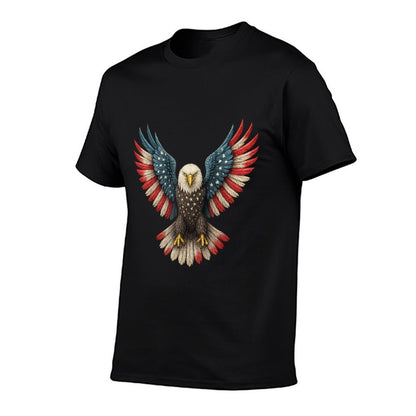 Patriotic Eagle Boys 4th of July  Durable T-Shirt