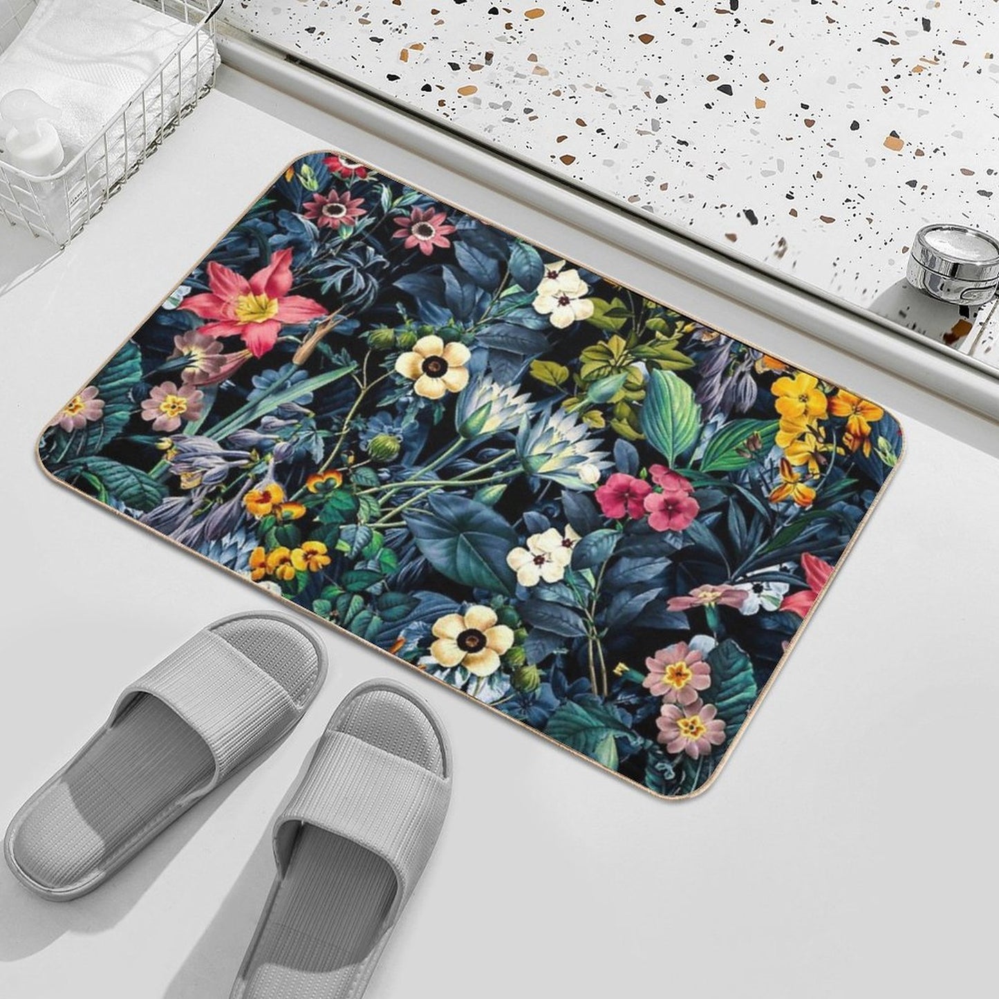 Exotic Garden  Non-Slip Bath Mat