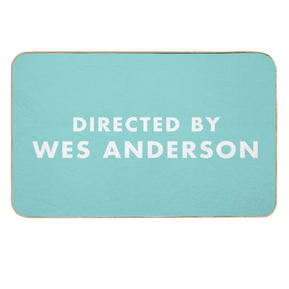 Directed by Wes Anderson - Teal  Pet-Safe Bath Mat